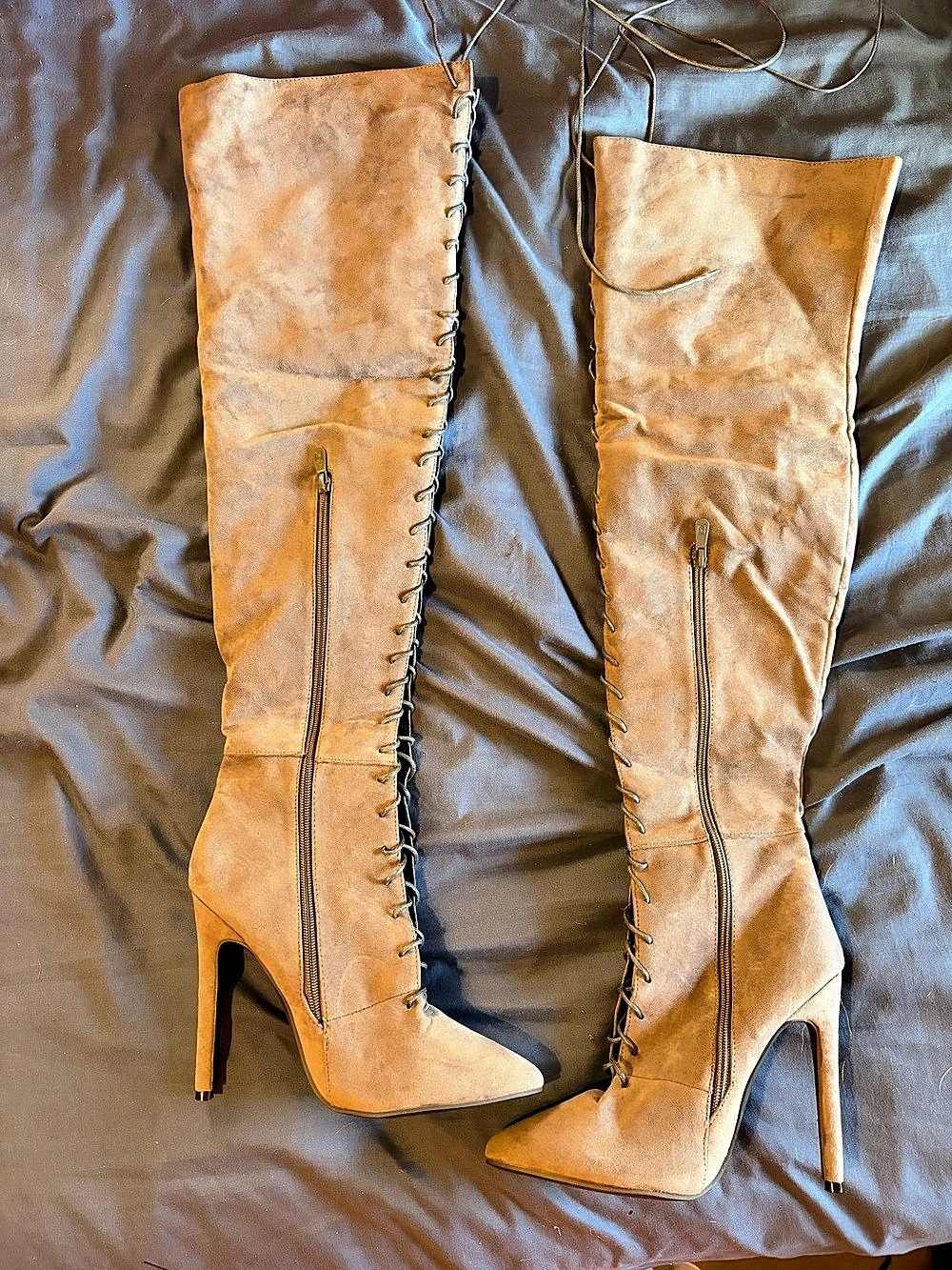 Over-the-Knee Heeled Boots GRAYUS 7.5/8 EU 38